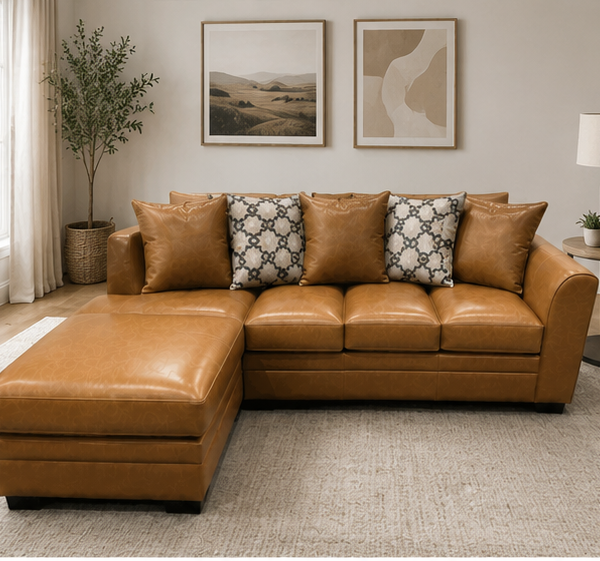 Dylan Premium 4 Seater Leather Sofa