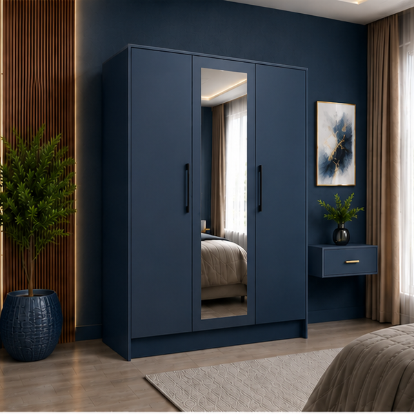 Premium 3 Door Wardrobe Cabinet