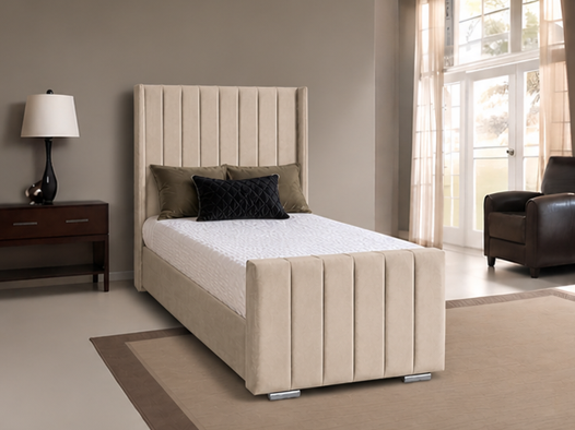 Panel Single Bed – Comfortable Soft Headboard Bed