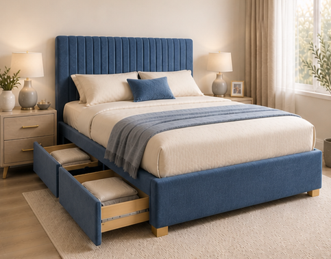 Elegant King Size Divan Bed Design -  King Size